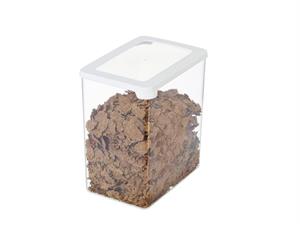 Oppbevaringsboks GASTROMAX tørrmat 3,5L Transparent boks for oppbevaring av mat 