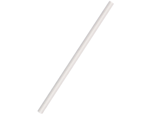 Papirsugerør hvite 6 mm x 197 mm Sugerør singlepakket | 700 stk pr pakke 