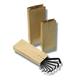925022 Lyche Konvolutt Belgpose D22 250x425x50 brun 140 gr (250)