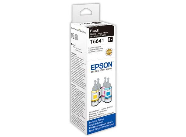 Blekk EPSON C13T664140 sort 