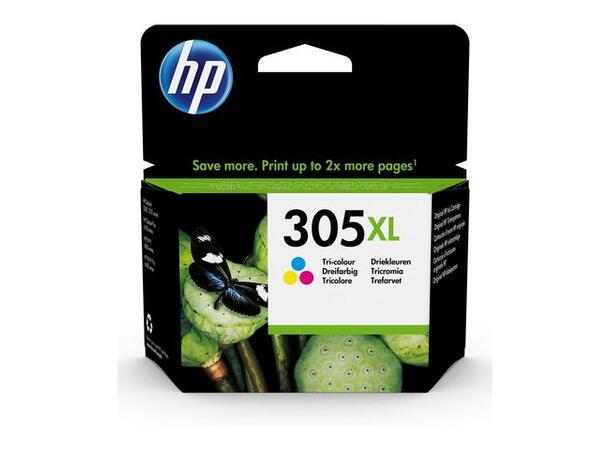 Blekk HP 305XL Tri-color Blekk | HP | Farge | InkJet 