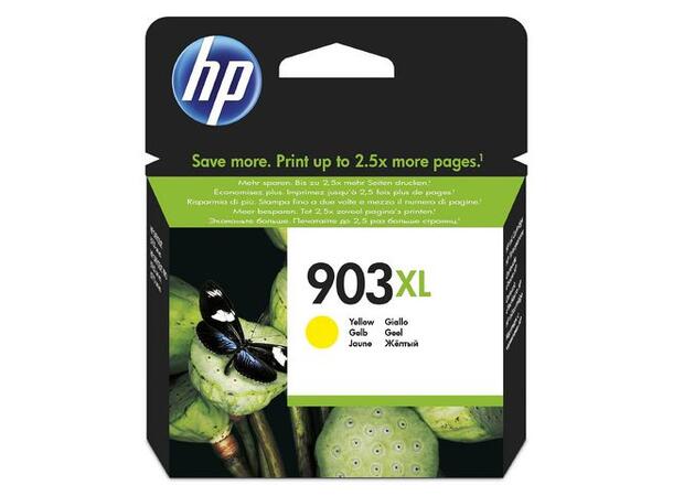 Blekk HP 903XL T6M11AE high yield gul 