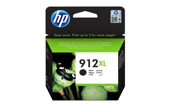206798 HP 3YL84AE#BGY Blekk HP 912XL Sort Blekkpatron HP Officejet Pro8025 black