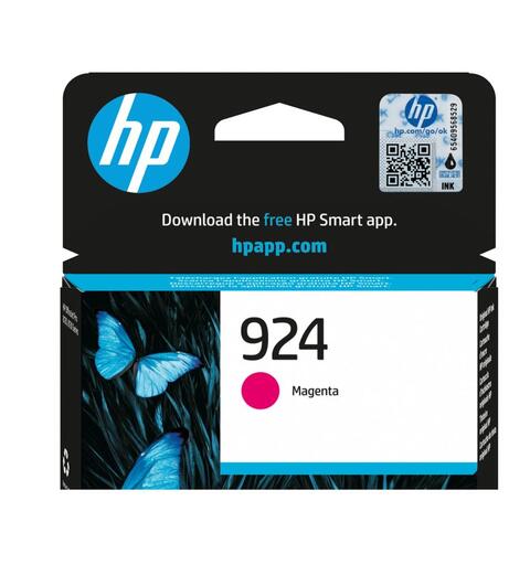 Blekk HP 924 Magenta Blekk | HP | Farge | Rød