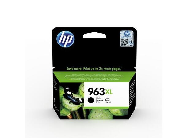 Blekk HP 963XL sort Blekkpatron til HP Ofifcejet 
