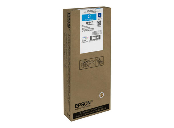 Blekk WF-C5 Series Ink Cartridge L Cyan Blekkpatron Cyan til Epson Workforce 
