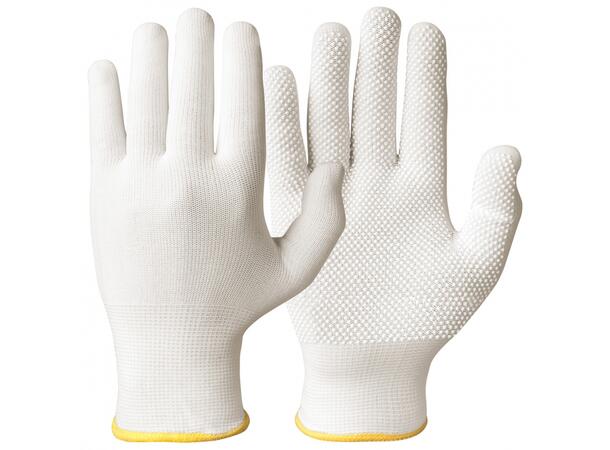 Bomullshansker med Spandex Vinyl/PVC | mikrodots 