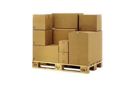 9443375   Brun eske av dobbel bølgepapp 305 x 215 x 290 mm