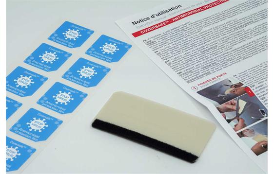 9432442 Gergonne Industrie 1680302 Coversafe™ antimikrobiell film 100my matt | 49 cm x 15 m | rull
