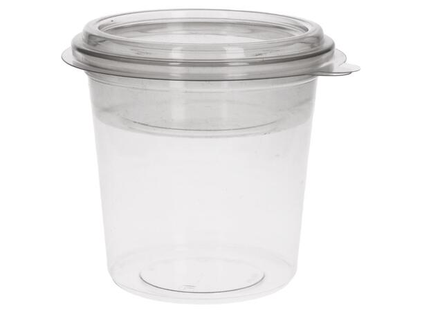 Delibeger med lokk og innsats 35mm Delikatessebeger i PET (396 stk) 