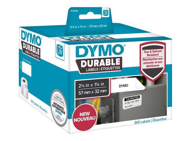 Etikett DYMO Durable 57mm x 32mm (800) Dymo | Selvklebende 