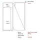 9446318  Fraktetikett thermo 100x150mm (2000) Fanfold | Permanent lim | Direct thermal