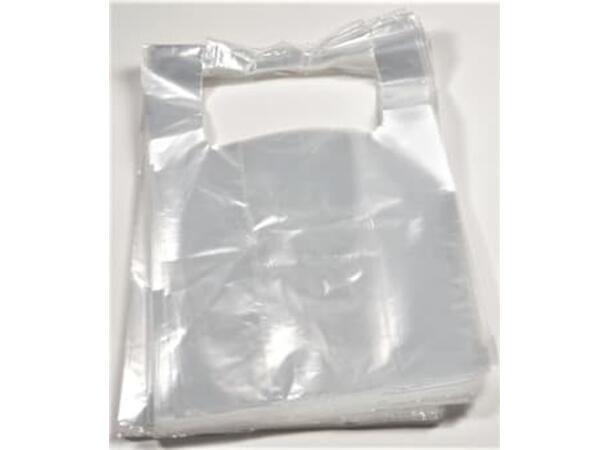 Fruktpose, blokket, LDPE transparent 265/160x450 mm (500 stk) 