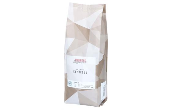 9443035  46106 Kaffe Rubinens Espresso Hele B&#248;nner 500g kaffe i hele b&#248;nner