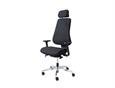 235075 Kenson KAS021012 Kontorstol KENSON Bono sort Kontorstol med ergonomiske funksjoner
