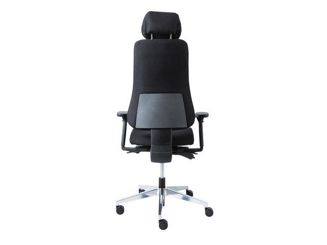 235075 Kenson KAS021012 Kontorstol KENSON Bono sort Kontorstol med ergonomiske funksjoner