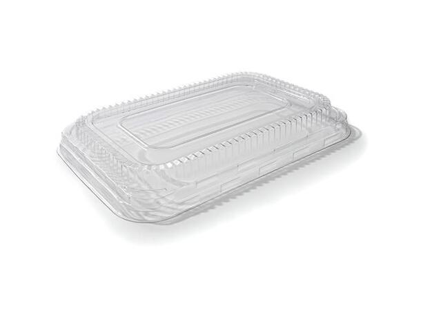 Lokk til aluminiumsform 214 x 142 x 45mm PET lokk til aluminiumsform (300 stk) 
