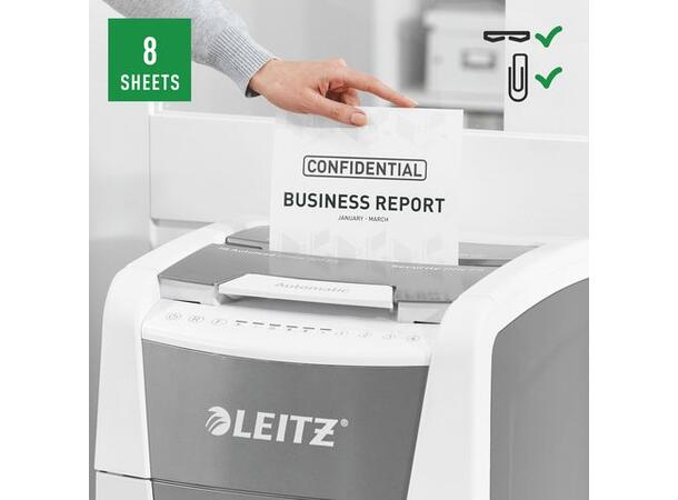 Makuleringsmaskin LEITZ IQ AO 300 P5 robust makuleringsmaskin for kontoret 