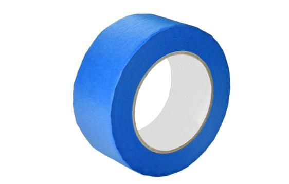 9434185   Maskeringstape Bl&#229; 50mm x 50m UV 16DG Papirtape