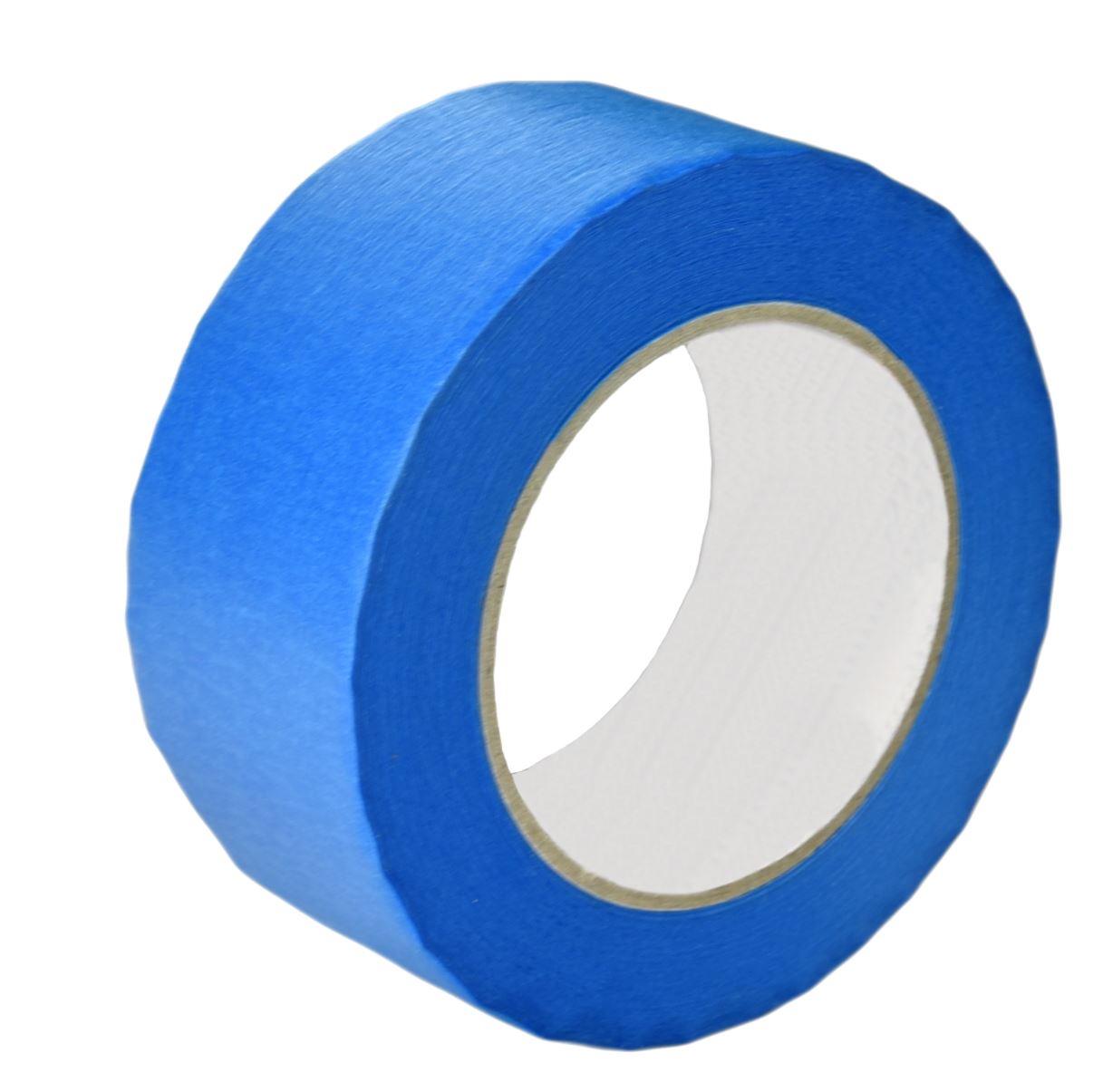 9434185   Maskeringstape Bl&#229; 50mm x 50m UV 16DG Papirtape