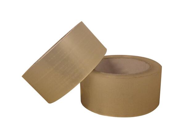 Pakketape Akryl 50mmX66m 32my Klar (36) Hightack | Emballasjetape 