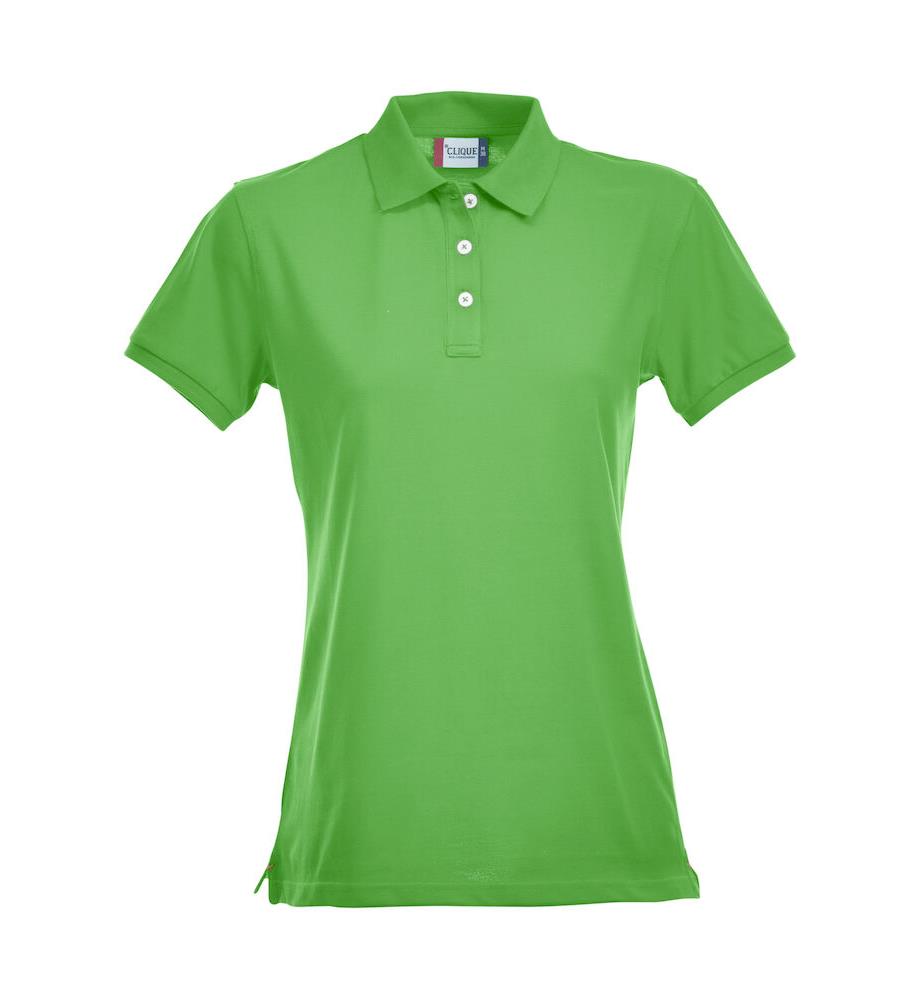 9440493 Clique 028241 Piqueskjorte Stretch Premium Dame X-Small Hvit