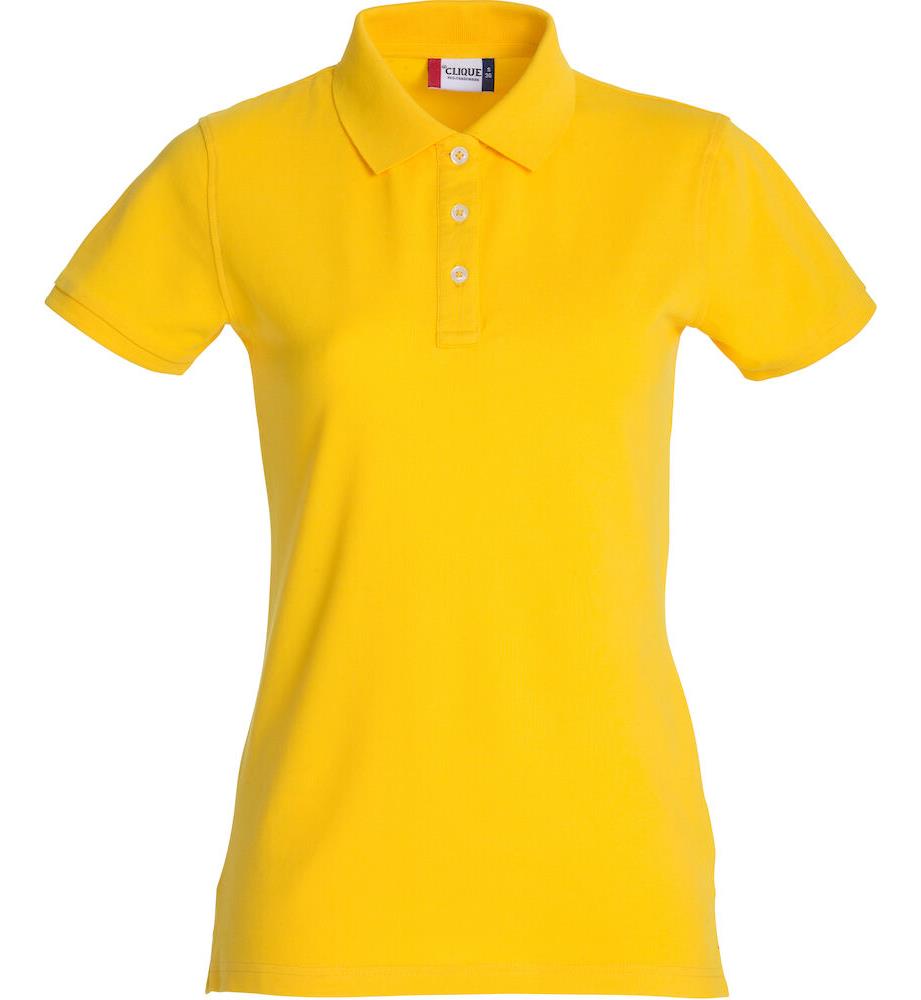 9440493 Clique 028241 Piqueskjorte Stretch Premium Dame X-Small Hvit