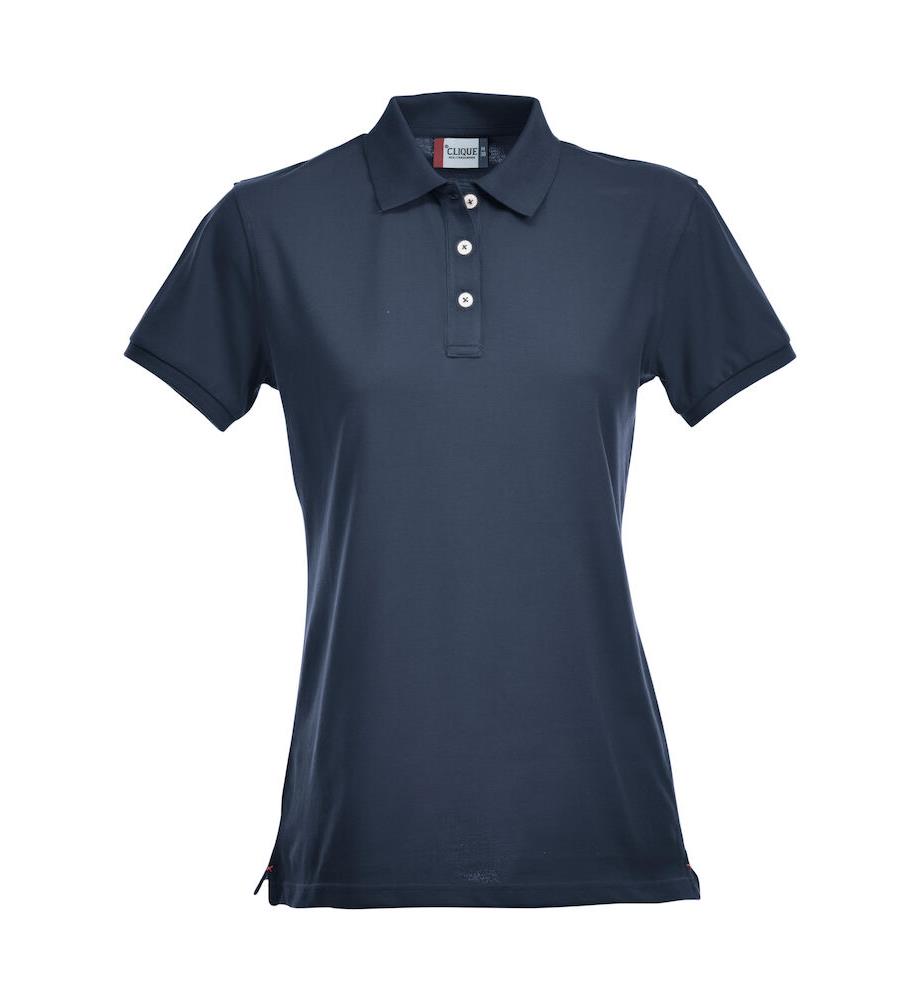 9440493 Clique 028241 Piqueskjorte Stretch Premium Dame X-Small Hvit