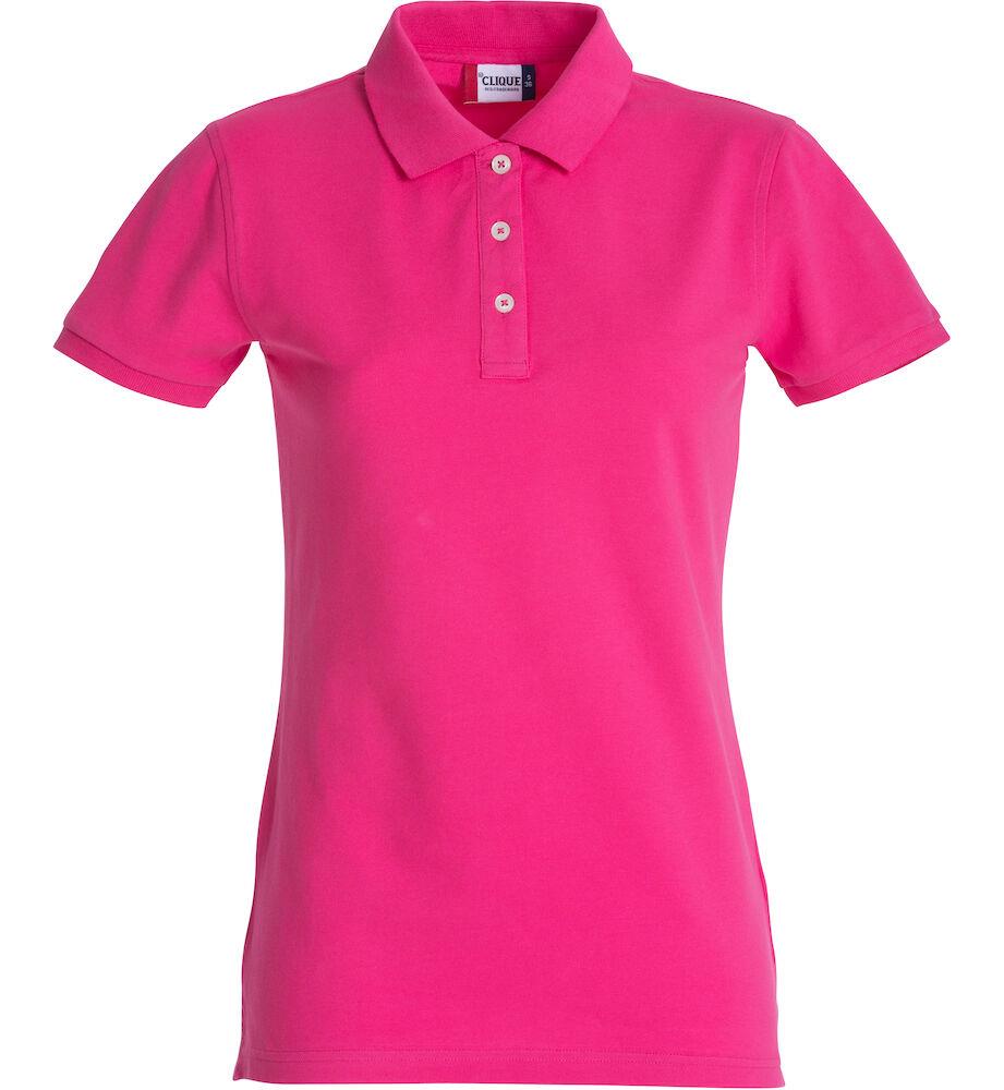 9440493 Clique 028241 Piqueskjorte Stretch Premium Dame X-Small Hvit