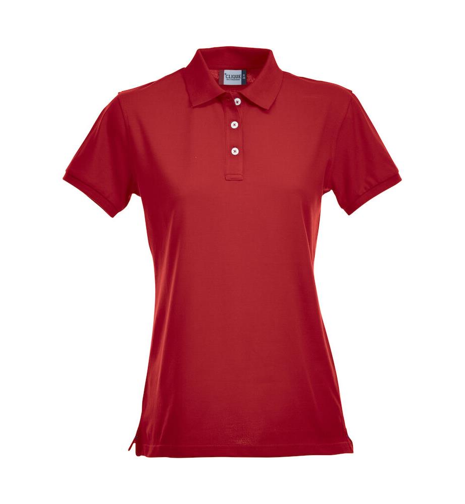 9440493 Clique 028241 Piqueskjorte Stretch Premium Dame X-Small Hvit