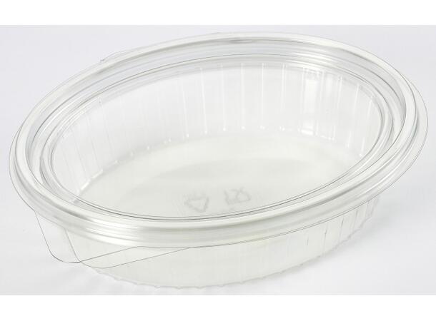 Plastbeger m/hengslet lokk 760ml (300) 