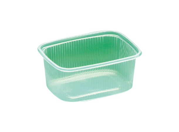 Plastform PP rektangulær 250 ml 130 x 76 x 45 mm (1000) 
