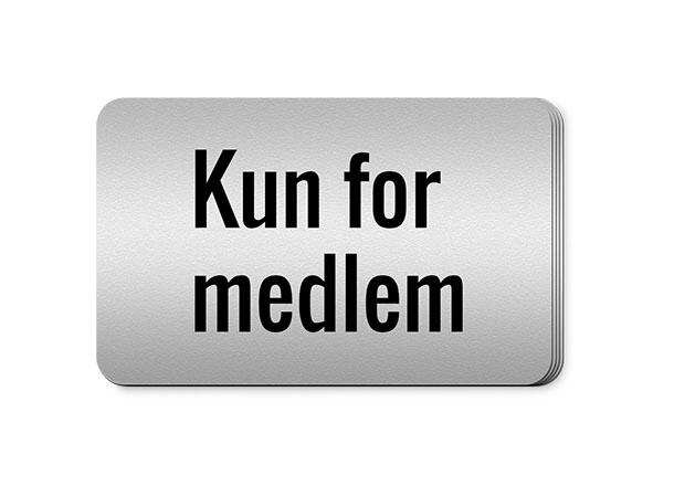 Plastkort sølv metallic | kjjerne 0,76mm Kort til salg og kampanjer 