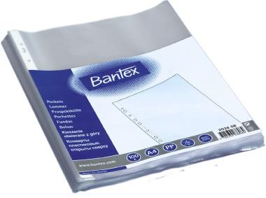 746070 Bantex 203808 Plastlomme BANTEX A4 topp 50my (100) 