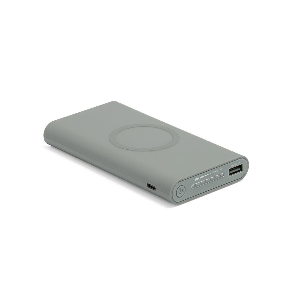 9444888  16103 QI Super Slim Powerbank 5000mAh Sort
