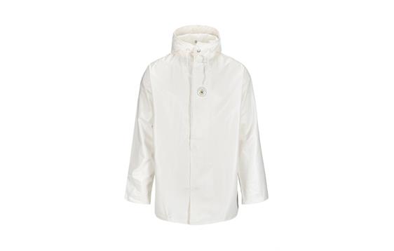 9439417   Regnjakke Vigra Small Hvit