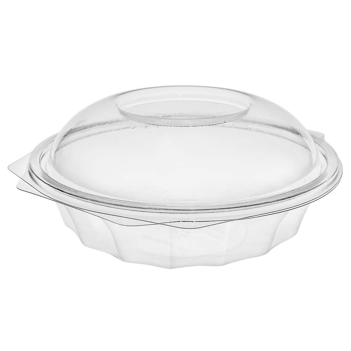 9433770 Paccor E400072 Salatbeger SH 375 ml | 150 x 60  mm beger med hengslet lokk i rPET (300 stk)