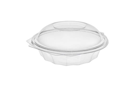 9433770 Paccor E400072 Salatbeger SH 375 ml | 150 x 60  mm beger med hengslet lokk i rPET (300 stk)