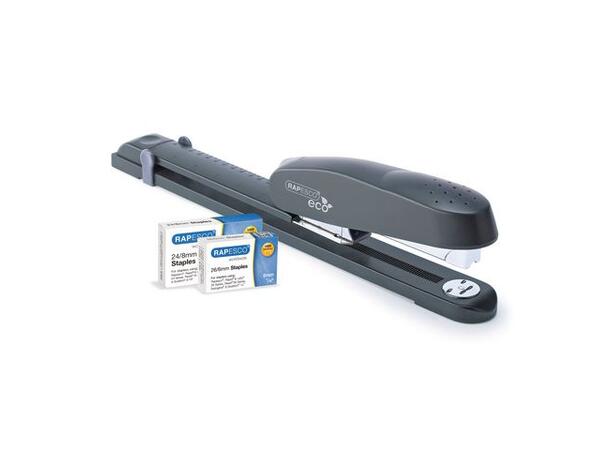 Stiftemaskin RAPESCO Eco 50ark lang sort 