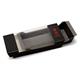 9433927  Sushiboks LUX med vindu i sort kartong Small | 220 x 90 x 50 mm