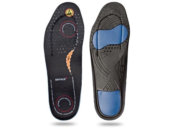 Såle Ultimate FootFit low BRYNJE sort 