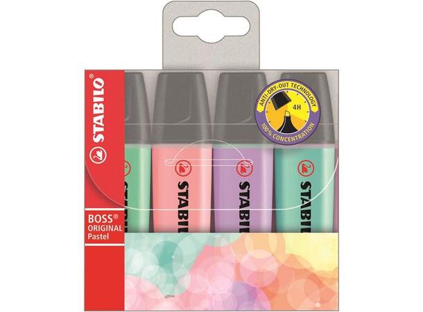 Tekstmarker STABILO Boss pastel (4) 