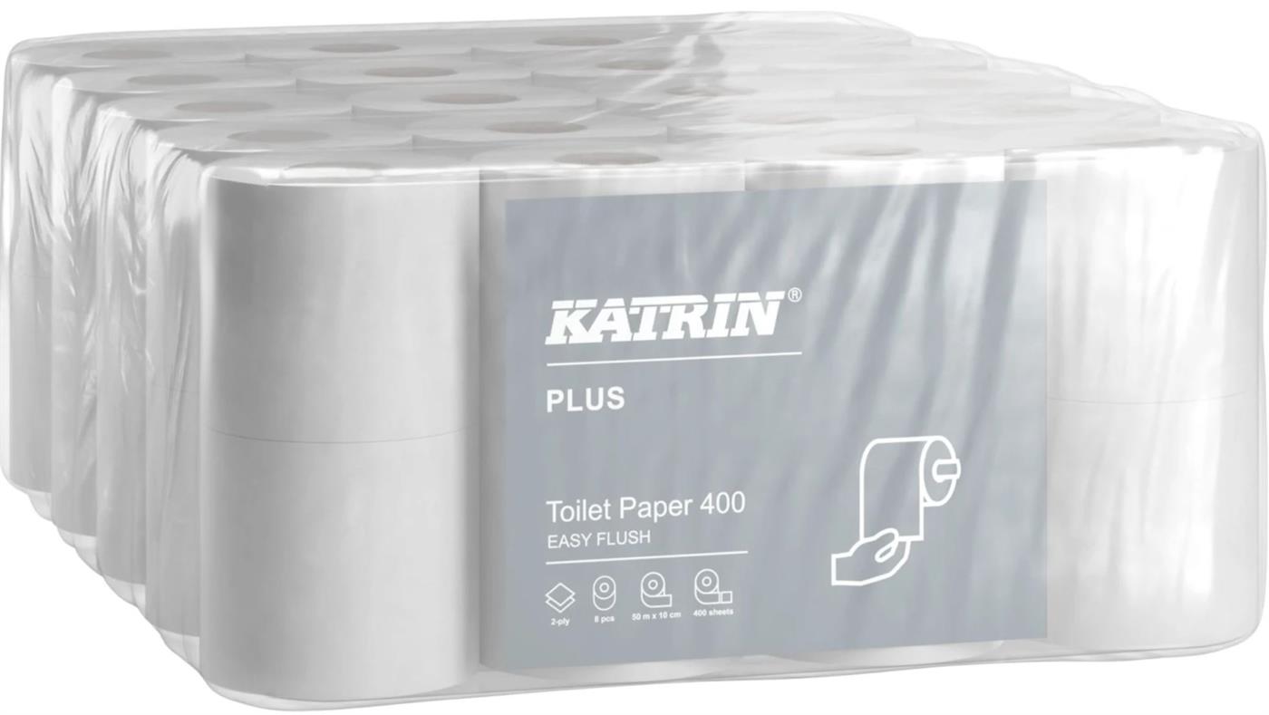 9446223 Katrin 96039 Toalettpapir KATRIN Plus 400 Easy F (40) 