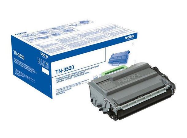 Toner BROTHER TN3520 X-tra høykapasitet Toner Ekstra høykapasitet 