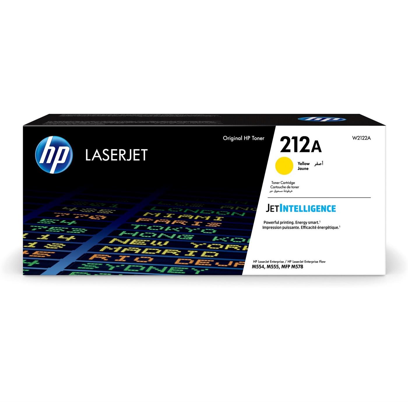 9437578 HP W2122A Toner HP 212A Gul 4500 sider ved 5 %