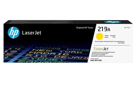 9445039 HP W2192A Toner HP 219A 1.2K gul 