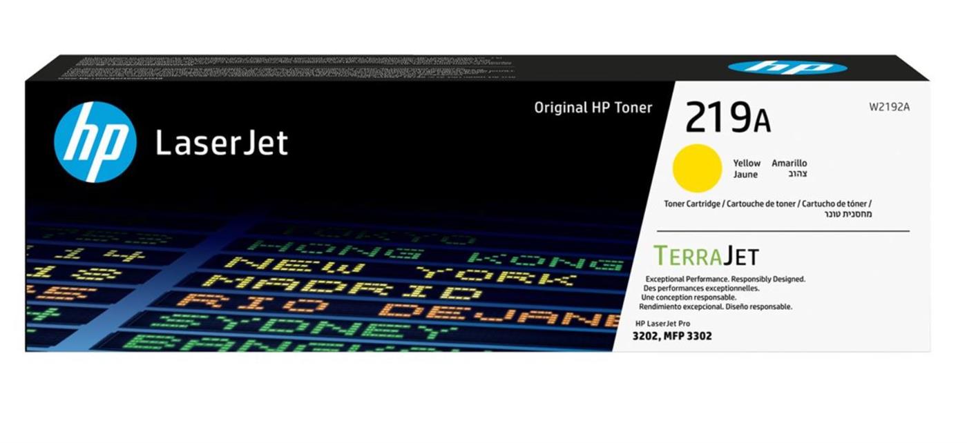 9445039 HP W2192A Toner HP 219A 1.2K gul 