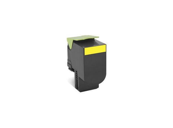 Toner LEXMARK PB 80C2SY0 gul til Lexmark CX310, CX410, CX510 
