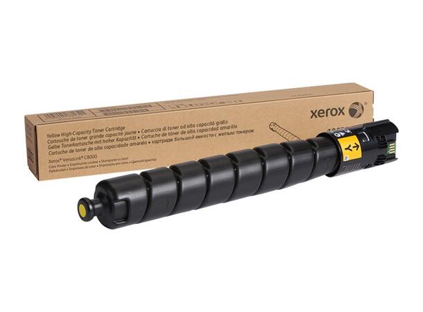 Toner Xerox VersaLink C8000 Gul C8000V/DT | C8000V/DTM | Høykapasitet 