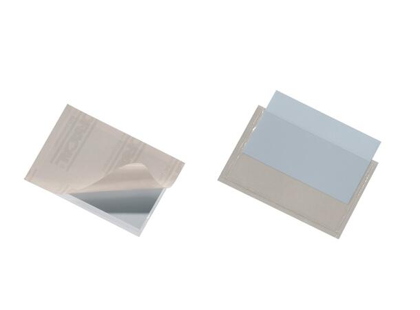 Visittkortlomme DURABLE 105x65mm (100) Selvklebende 